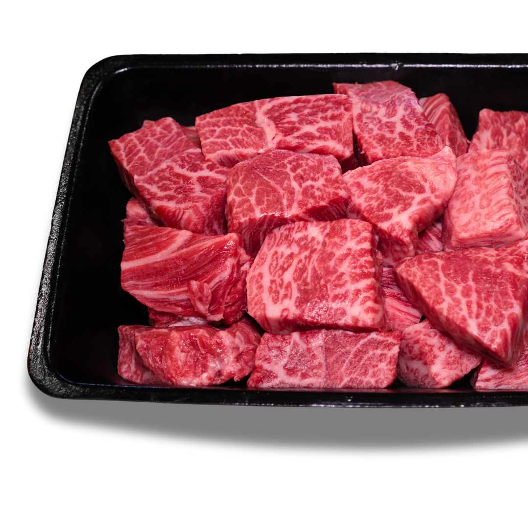 KING RIVER OYSTER BLADE, WAGYU MS3, DICED